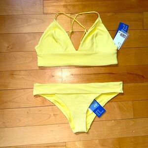 NWT Yellow H&M Bikini Set